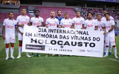 Clube Náutico Capibaribe se engaja na campanha em memória às vítimas do Holocausto